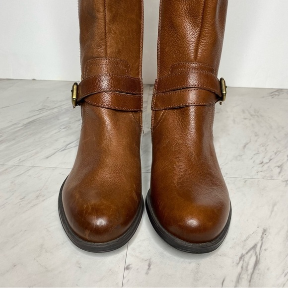 New! Naturalizer June Brown Knee High Riding Boot 6M - Picture 12 of 15